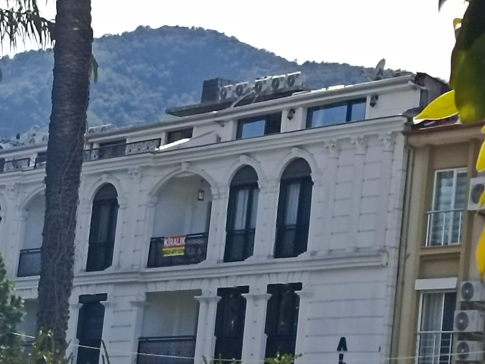 Teslim edilen konut projesi, cephe detayı